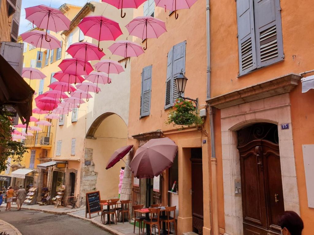 La Bulle Grassoise - Appartement Spacieux Avec Balneo Et Parking Grasse Exteriör bild